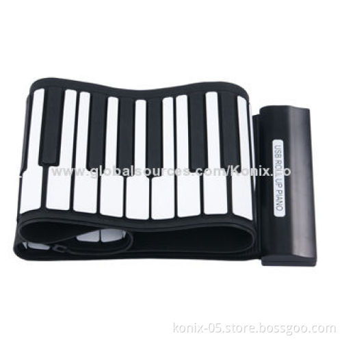 Best Gift for Children Portable USB Hand Roll Up Pianos